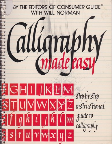 Cover for Calligraphy made easy