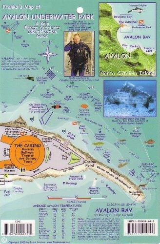 Cover for Franko's Map of Avalon Underwater Park & Kelp Forest Creatures Identification Guide