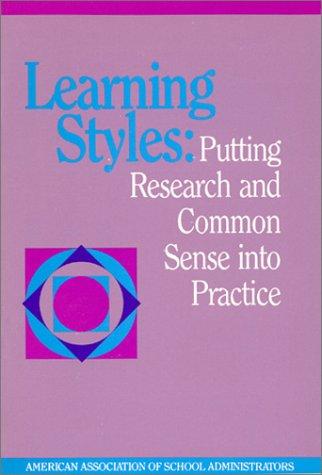 Cover for Learning styles