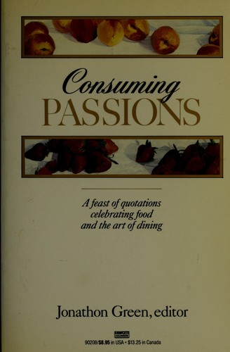 Cover for Consuming passions