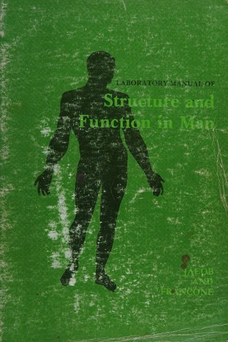 Cover for Laboratory manual of Structure and function in man