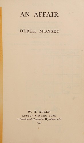 Cover for An affair