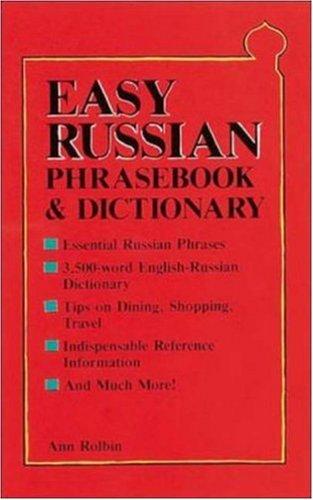 Cover for Easy Russian phrasebook & dictionary