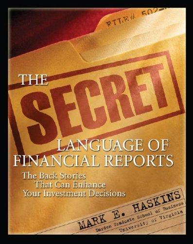 Cover for The Secret Language of Financial Reports