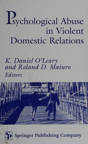 Cover for Psychological abuse in violent domestic relations