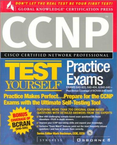 Cover for Cisco CCNP Test Yourself Practice Exams