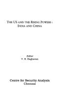 Cover for The US and the rising powers