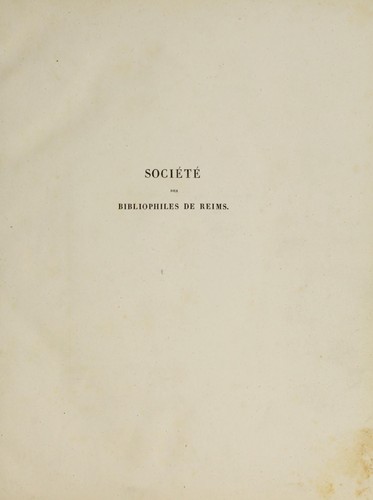 Cover for Miniatures d'une Bible du XIVe siècle (1378)