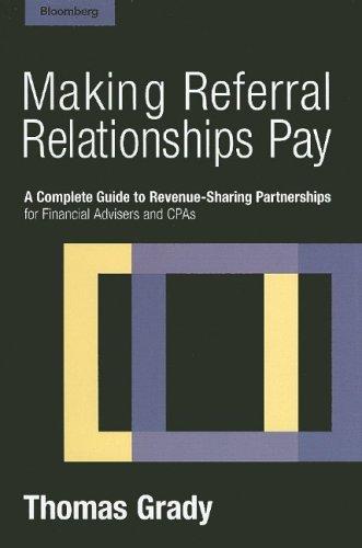 Cover for Making Referral Relationships Pay