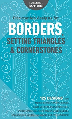 Cover for Free-Motion Designs for Borders, Setting Triangles & Cornerstones