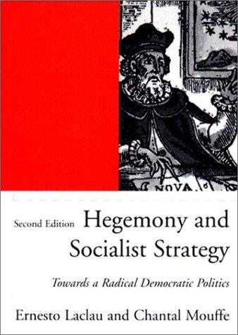 Cover for Hegemony and socialist strategy
