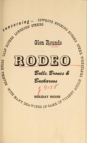 Cover for Rodeo