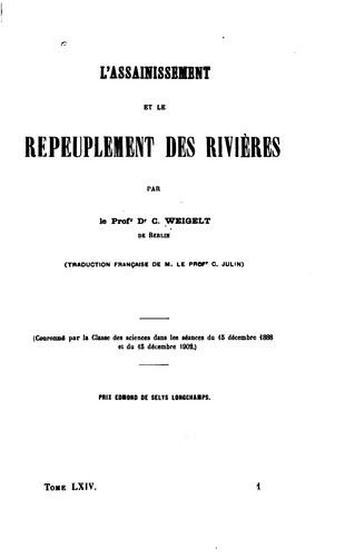 Cover for Mémoires couronnés et autres mémoires publićs par l'Académie royale des sciences, des lettres et ...