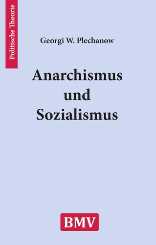 Cover for Anarchismus und Sozialismus