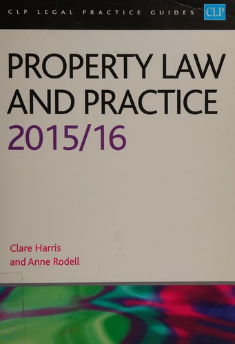 Cover for Property law and practice