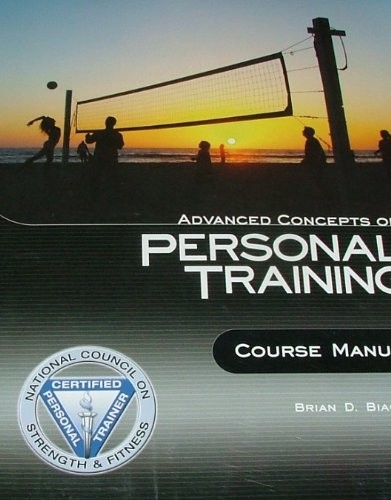 Cover for Advanced Concepts of Personal Training; Course Manual