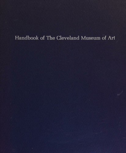 Cover for Handbook, the Cleveland Museum of Art/1966.