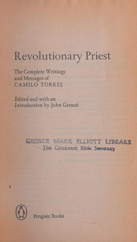 Cover for Revolutionary priest