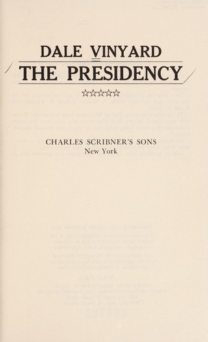 Cover for The presidency.