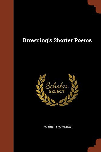 Cover for Browning's Shorter Poems