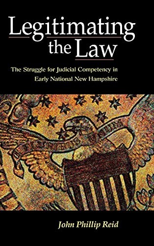 Cover for Legitimating the law