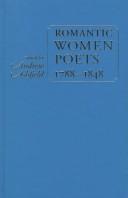 Cover for Romantic Women Poets, Volume II