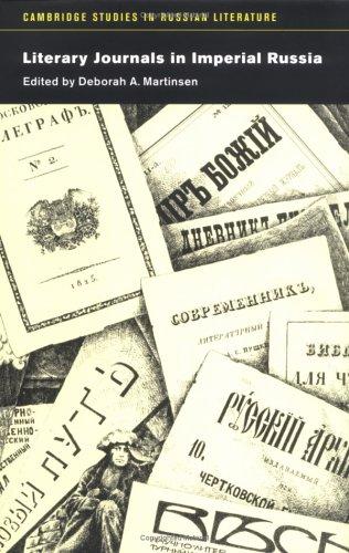 Cover for Literary journals in Imperial Russia