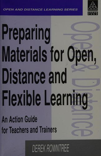Cover for Preparing materials for open, distance and flexible learning