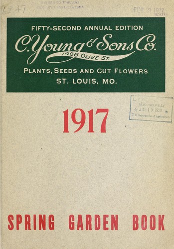 Cover for Spring garden book