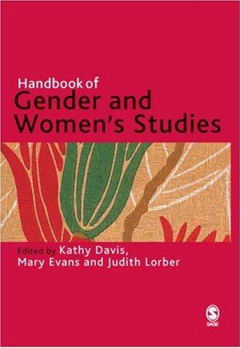 Cover for Handbook of Gender and Women's Studies