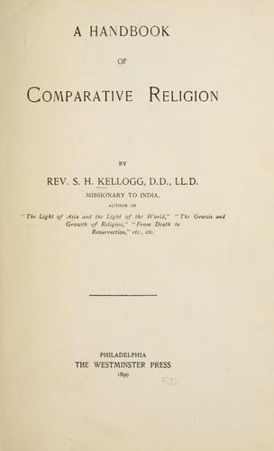 Cover for A handbook of comparative religion