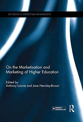 Cover for On the Marketisation and Marketing of Higher Education