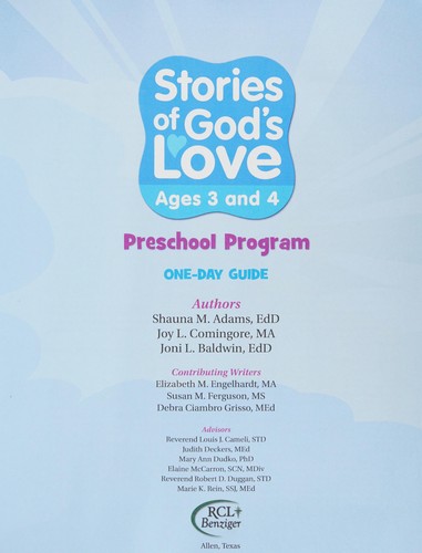 Cover for Stories of God's Love