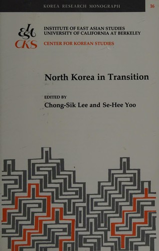 Cover for North Korea in transition