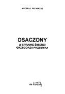Cover for Osaczony