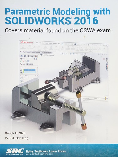 Cover for Parametric Modeling with SOLIDWORKS 2016
