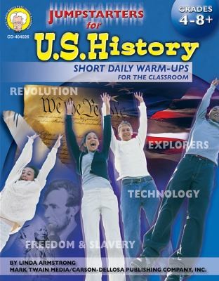 Cover for Jumpstarters For Us History Short Daily Warmups For The Classroom