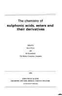Cover for The Chemistry of sulphonic acids, esters, and their derivatives