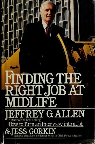 Cover for Finding the right job at midlife