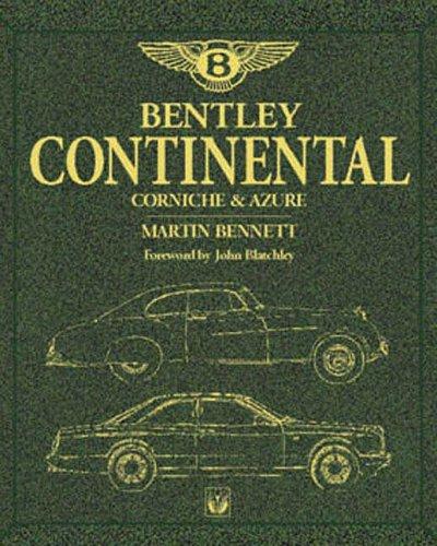 Cover for Bentley Continental -Corniche & Azure 51-98