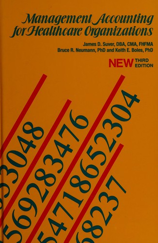 Cover for Management accounting for healthcare organizations