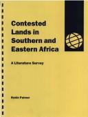 Cover for Contested Land in Eastern and Southern Africa (Oxfam Working Papers Series)
