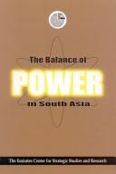 Cover for The balance of power in South Asia.
