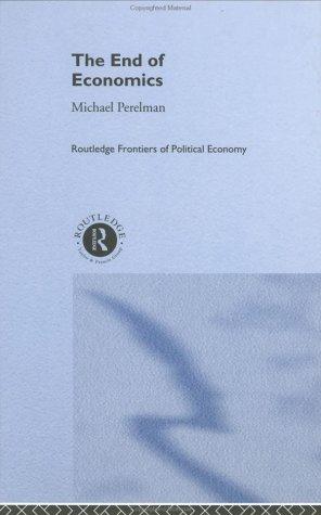 Cover for The end of economics