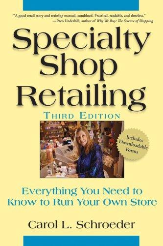 Cover for Specialty Shop Retailing