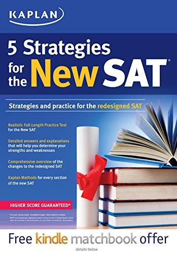 Cover for Kaplan 5 Strategies for the New SAT (Kaplan Test Prep)