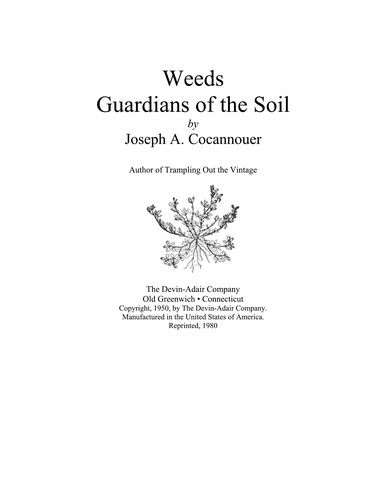 Cover for Weeds