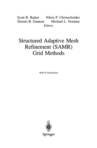 Cover for Structured Adaptive Mesh Refinement (SAMR) Grid Methods