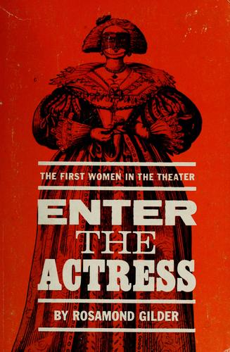 Cover for Enter the actress