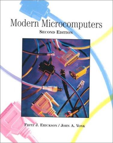 Cover for Modern microcomputers